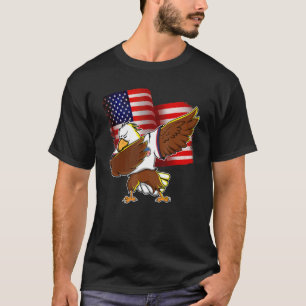 Versprechen Allegiance Dabbing uns Adler 4. Juli U T-Shirt
