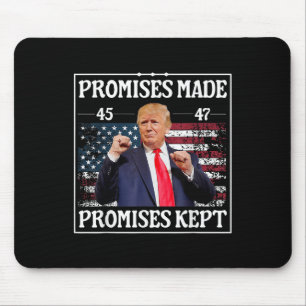 Versprechen Behalten Trump Mousepad