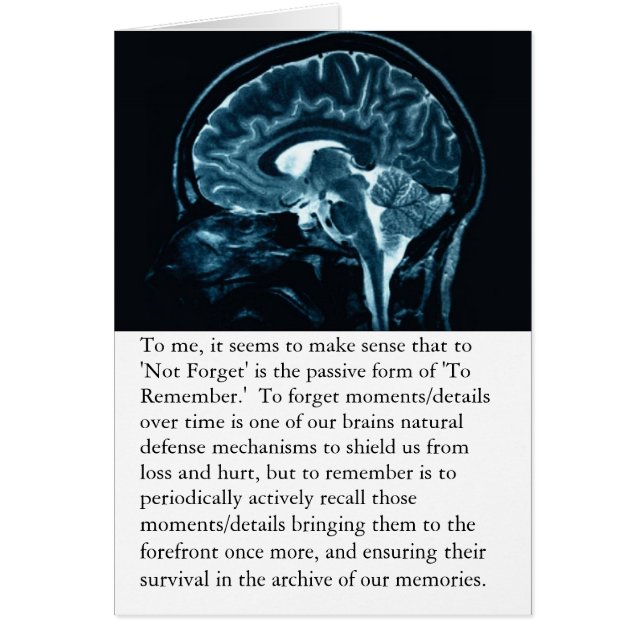 Versprechen sich zu erinnern (Vorne)