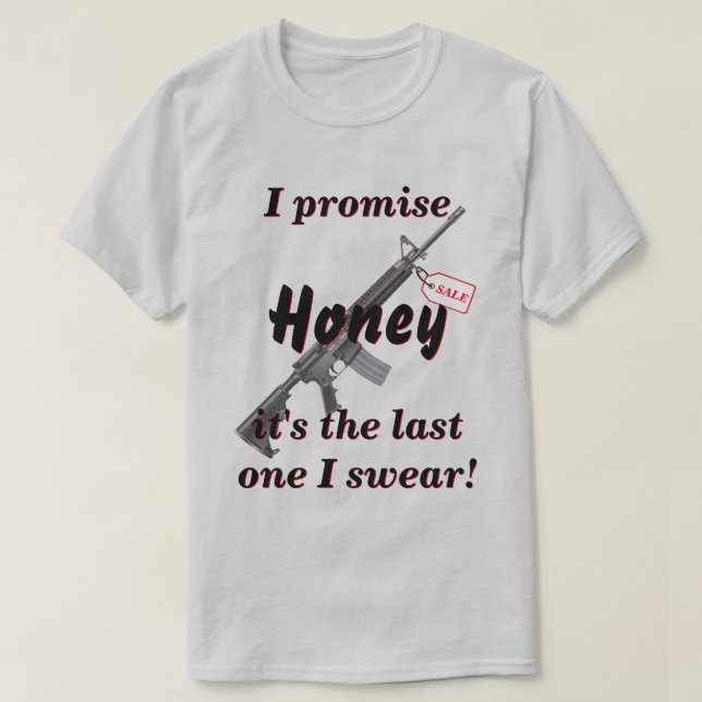 Versprochene Ehefrau ist die letzte Waffe, die ich T-Shirt (Design vorne)