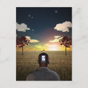 Verstand Postkarte