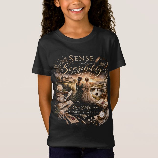 Verstand und Gefühl T-Shirt (Vorderseite)