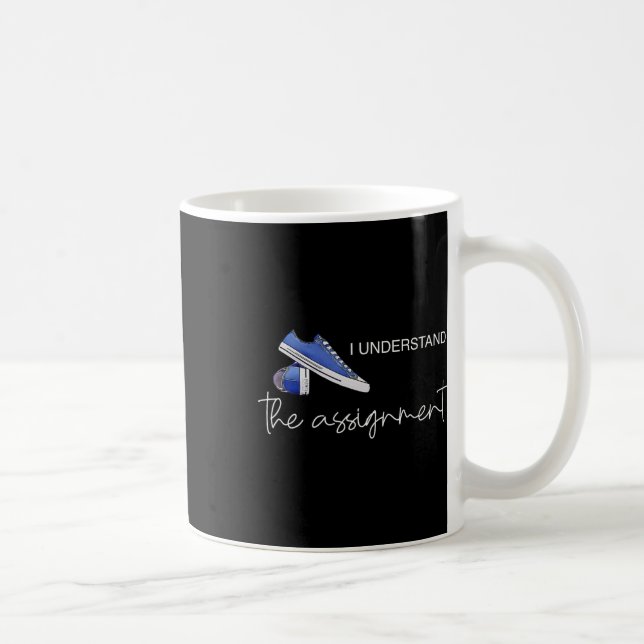 Verständnis der Ignment Kamala Voting Kamala Harri Kaffeetasse (Rechts)