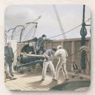 Verstärken des Kabels nach dem ersten Unfall auf Getränkeuntersetzer