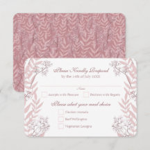 Verstaubtes Rosenrot Hochzeit Vintage Botanisch