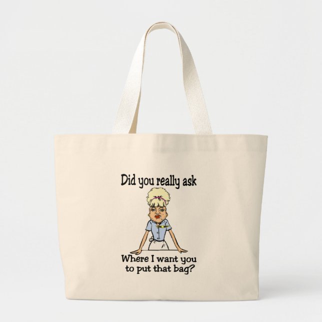 Verstauen Sie die Tasche (Vorne)