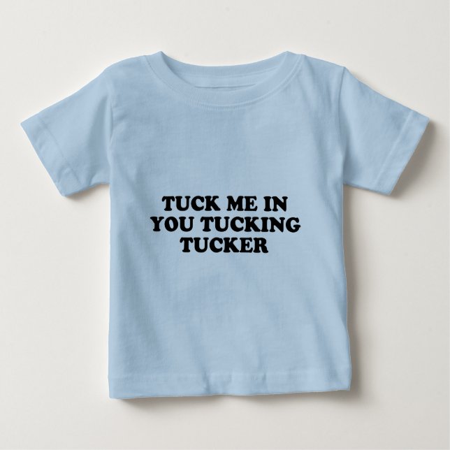 Verstauen Sie mich in Ihnen Tucker verstauend Baby T-shirt (Vorderseite)