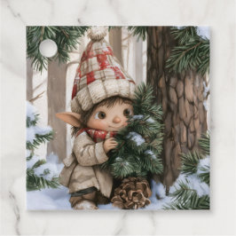 Versteck-Elf Geschenkanhänger