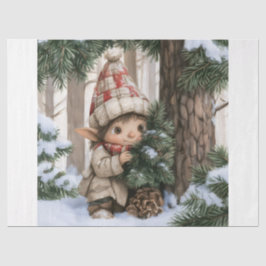 Versteck-Elf Seidenpapier
