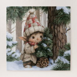 Versteck-und-Such-Elf Puzzle