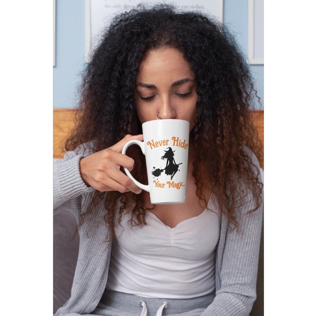 Verstecke nie deine Magie. Milchtasse (Von Creator hochgeladen)