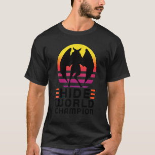 verstecke Weltmeister Kryptozoologie Mothman T-Shirt