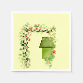 Verstecken im Ivy Paper Napkins Serviette