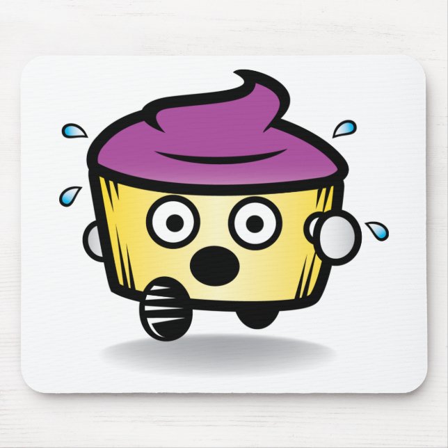 Verstecken Sie Ihre kleinen Kuchen! Mousepad (Vorne)