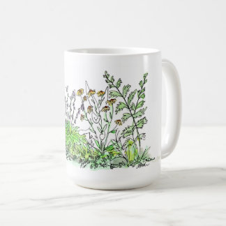 Verstecken Sie sich in den Blumen Kaffeetasse