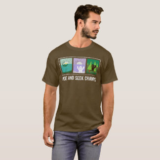 Verstecken verficht großen Fuß, Yeti, Nessie T-Shirt