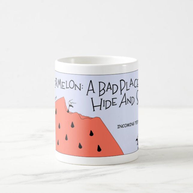 Versteckende Stelle der Wassermelone Kaffeetasse (Mittel)
