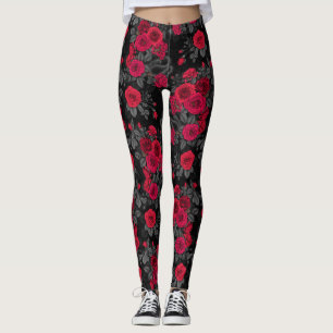 versteckt in den Rose Leggings