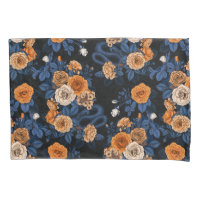 Versteckt in den Rose, orange und blau
