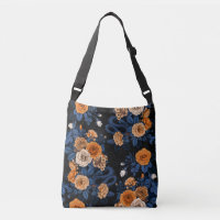 Versteckt in den Rose, orange und blau