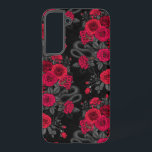 versteckt in den Rose Samsung Galaxy Hülle<br><div class="desc">Rose Blume,  Mäuse und Schlangen handbemalt in Ps und Illustrator,  nahtlos</div>