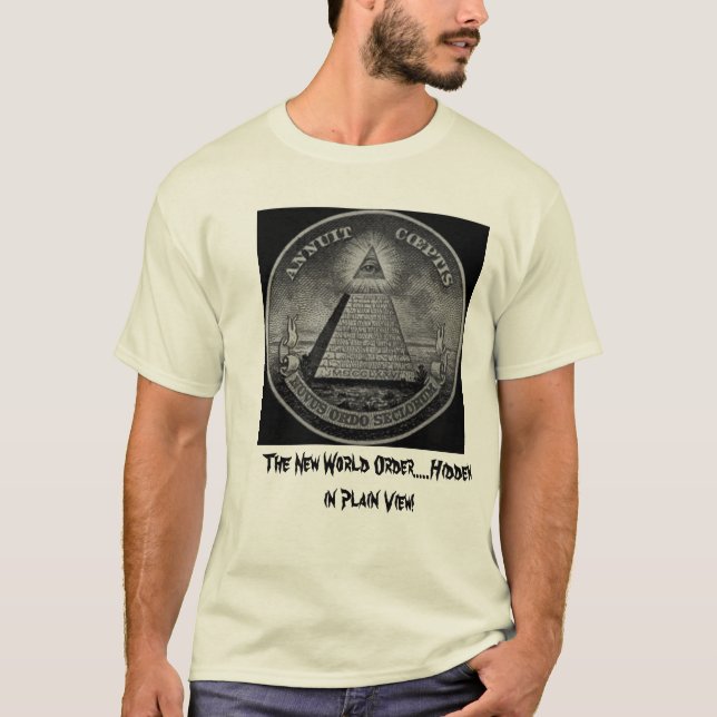 Versteckt in der schlichten Ansicht! T-Shirt (Vorderseite)