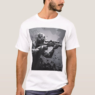 versteckt in Schlichter Sicht T-Shirt