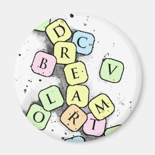 versteckte Buchstaben Magnet