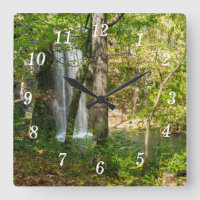 Versteckte Falls Wall Uhr