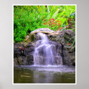 Versteckte Gartenskala Poster