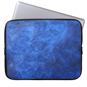Versteckte Hunde in Blue Walnut Burn Laptop-Sieb Laptopschutzhülle