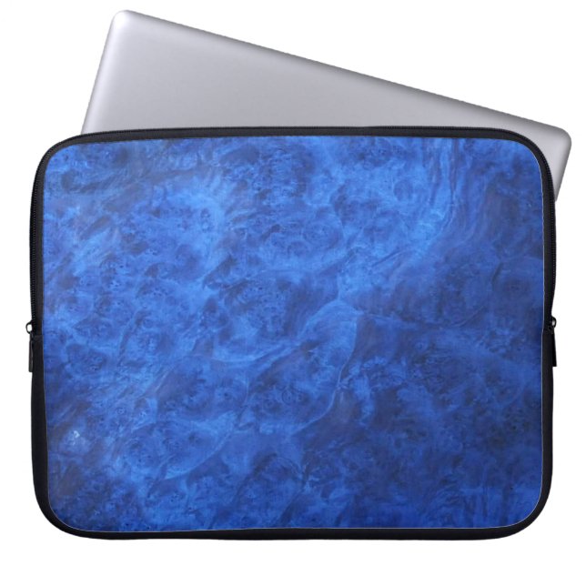 Versteckte Hunde in Blue Walnut Burn Laptop-Sieb Laptopschutzhülle (Vorderseite)