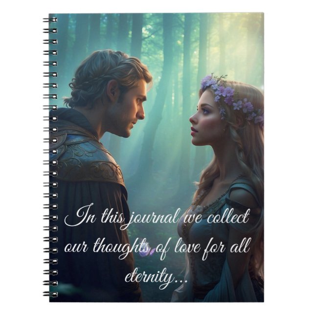 Versteckte Liebhaber des Waldgebiets Notizblock (Vorderseite)