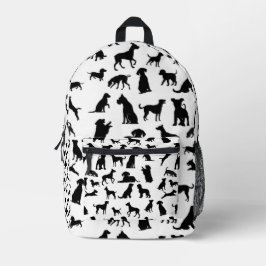 Versteckte Paws Bedruckter Rucksack