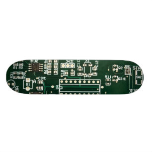 versteckte SchädelLeiterplatte Skateboard