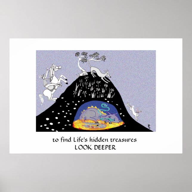 Versteckte Schätze Poster (Vorne)