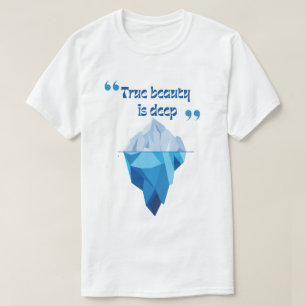 Versteckte Tiefen - Iceberg Men's T-Shir T-Shirt