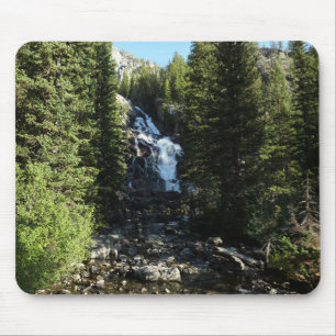 Versteckte Wasserfälle im Grand Teton Nationalpark Mousepad