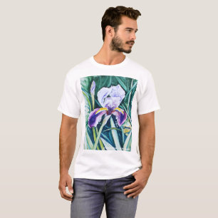Versteckte Zahlen einer Iris T-Shirt