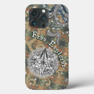 Versteckte zarte Camouflage und Ihr Text Case-Mate iPhone Hülle