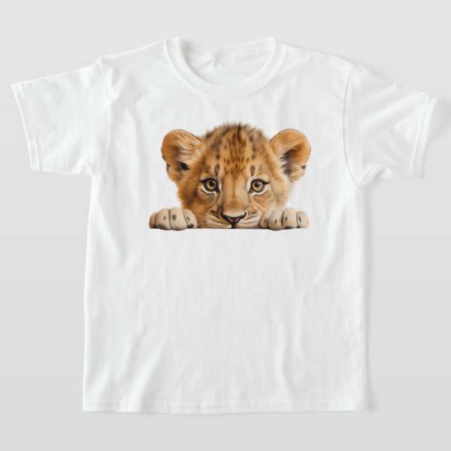versteckter Leopard T-Shirt (Ablage )