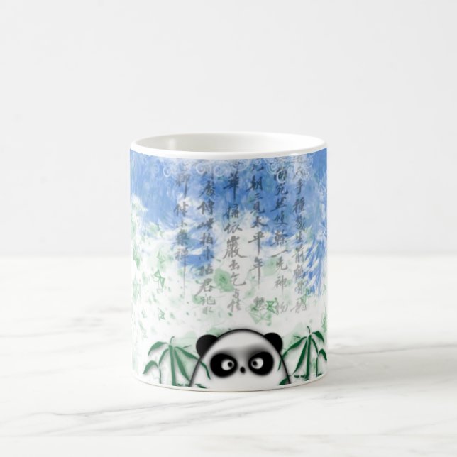 versteckter Panda Kaffeetasse (Mittel)