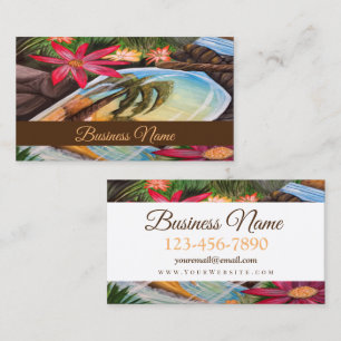 versteckter Schatz Visitenkarte