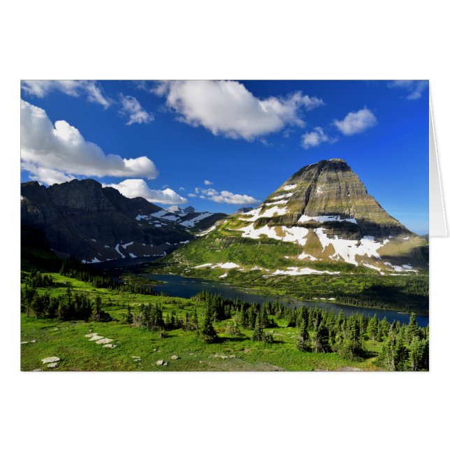 Versteckter See und Bearhat Berg (Vorderseite (Horizontal))