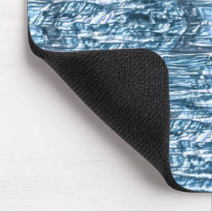 Versteckter Stern in zackigen, geschnitzten Streif Mousepad