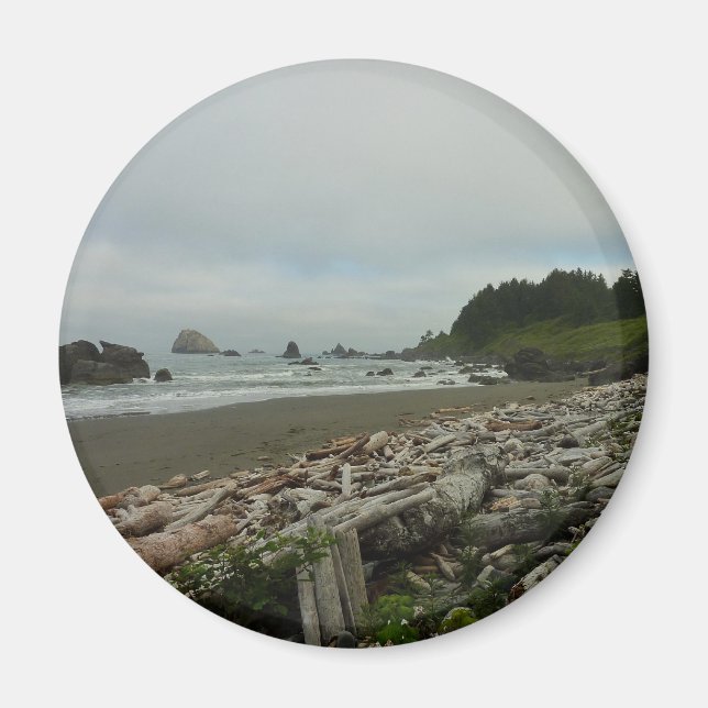 Versteckter Strand I im Redwood National Park Magnet (Vorne)