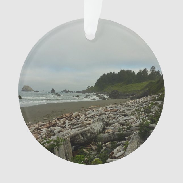 Versteckter Strand I im Redwood National Park Ornament (Vorderseite)