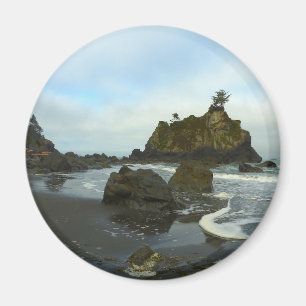 Versteckter Strand II im Redwood National Park Magnet