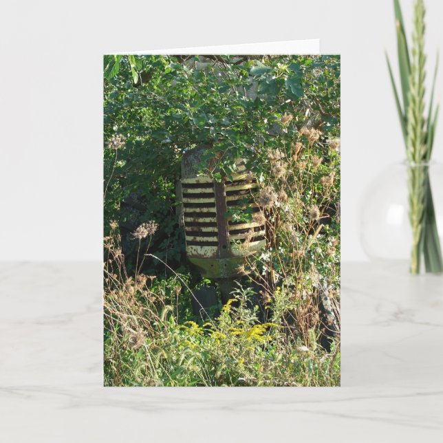 versteckter Traktor Karte (Vorderseite)