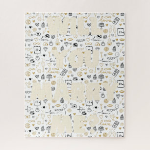 Versteckter Vorschlag Verlobung Jigsaw Puzzle